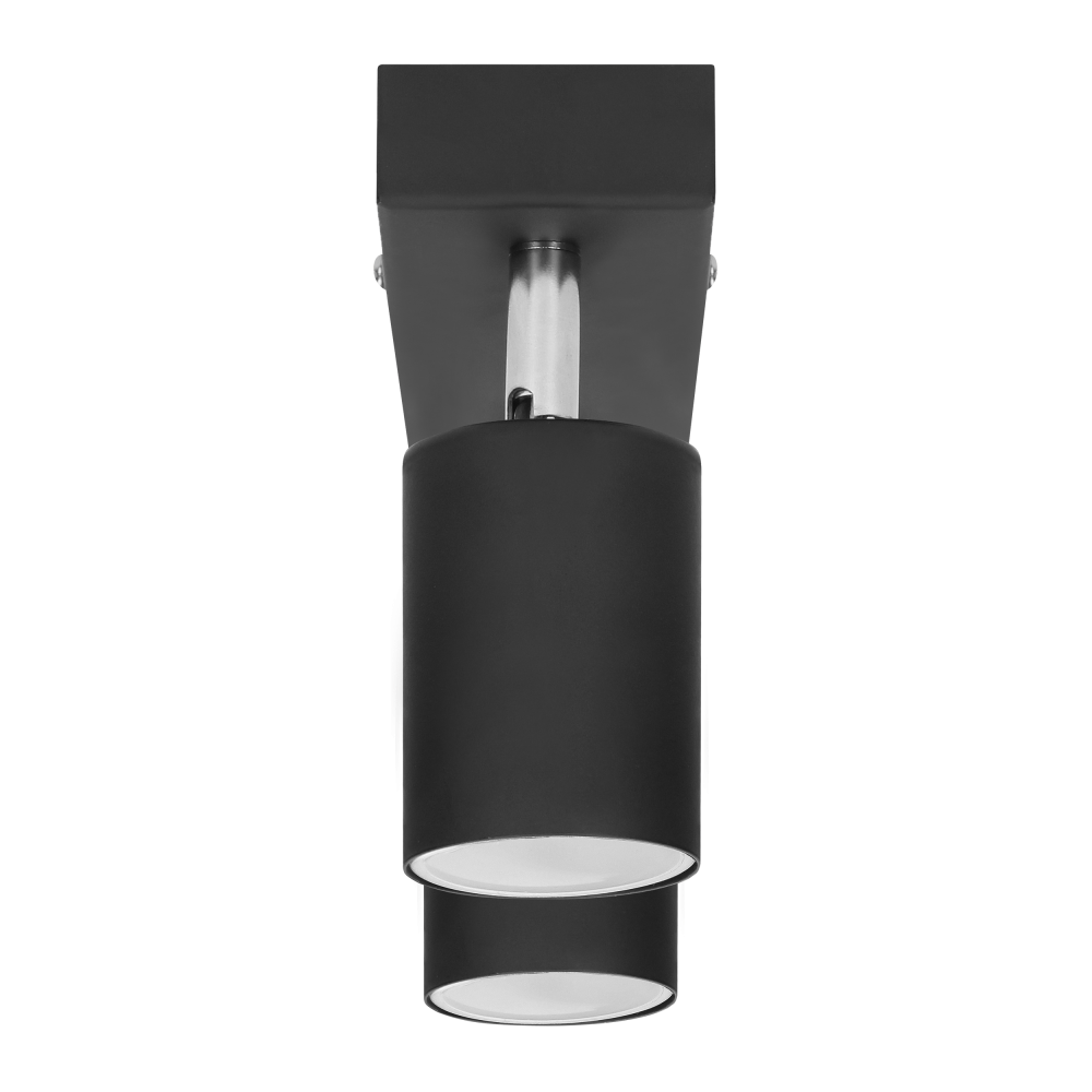 DOA SP 2 wall and ceiling light, black, GU10, max. 2x7W, IP20